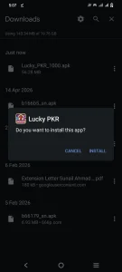 lucky pkr 777 download 